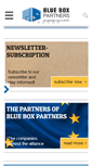 Mobile Screenshot of blueboxpartners.eu
